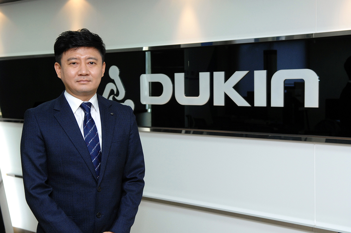 DUKIN技术部门经理 Mr. Ku Tae Young